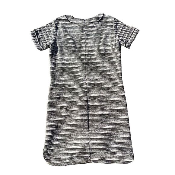 W by Worth Women's XS Striped Tweed Shift Dress Hi-Low Multicolor Business - Picture 5 of 9